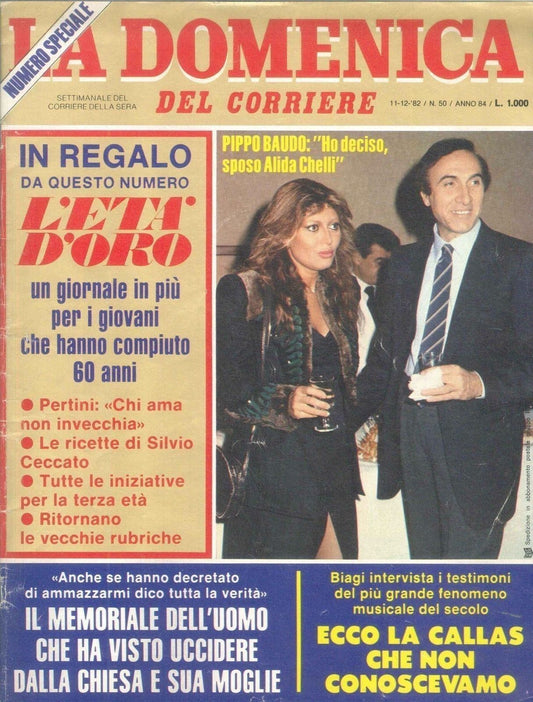 DOMENICA DEL CORRIERE N 50 - 11 DICEMBRE 1982