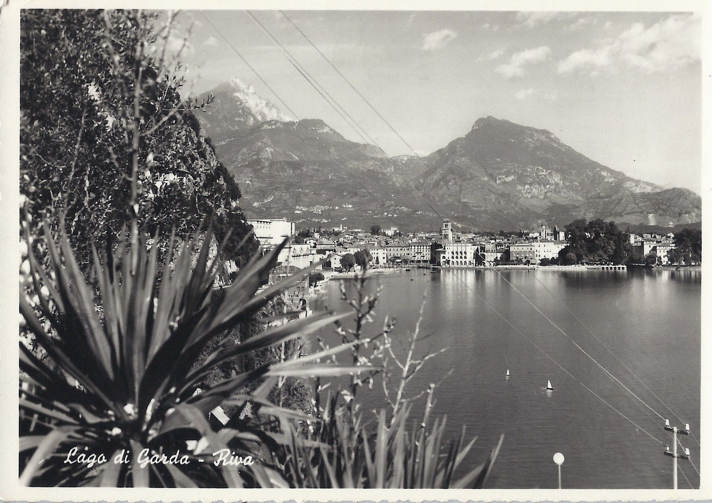 RIVA - LAGO DI GARDA - V 1955 - FG - Ediz. Preda