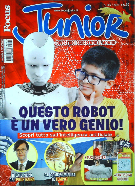 FOCUS JUNIOR N. 204 - QUESTO ROBOT E' UN VERO GENIO - OUTLET DEL LIBRO