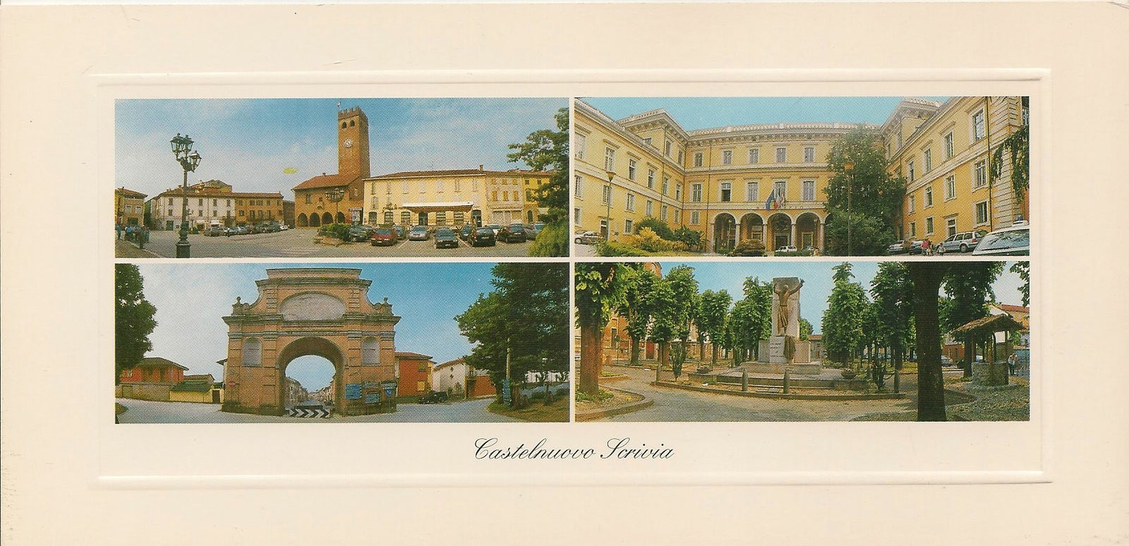 CASTELNUOVO SCRIVIA - 4 VEDUTE - NV - FORMATO MAXI