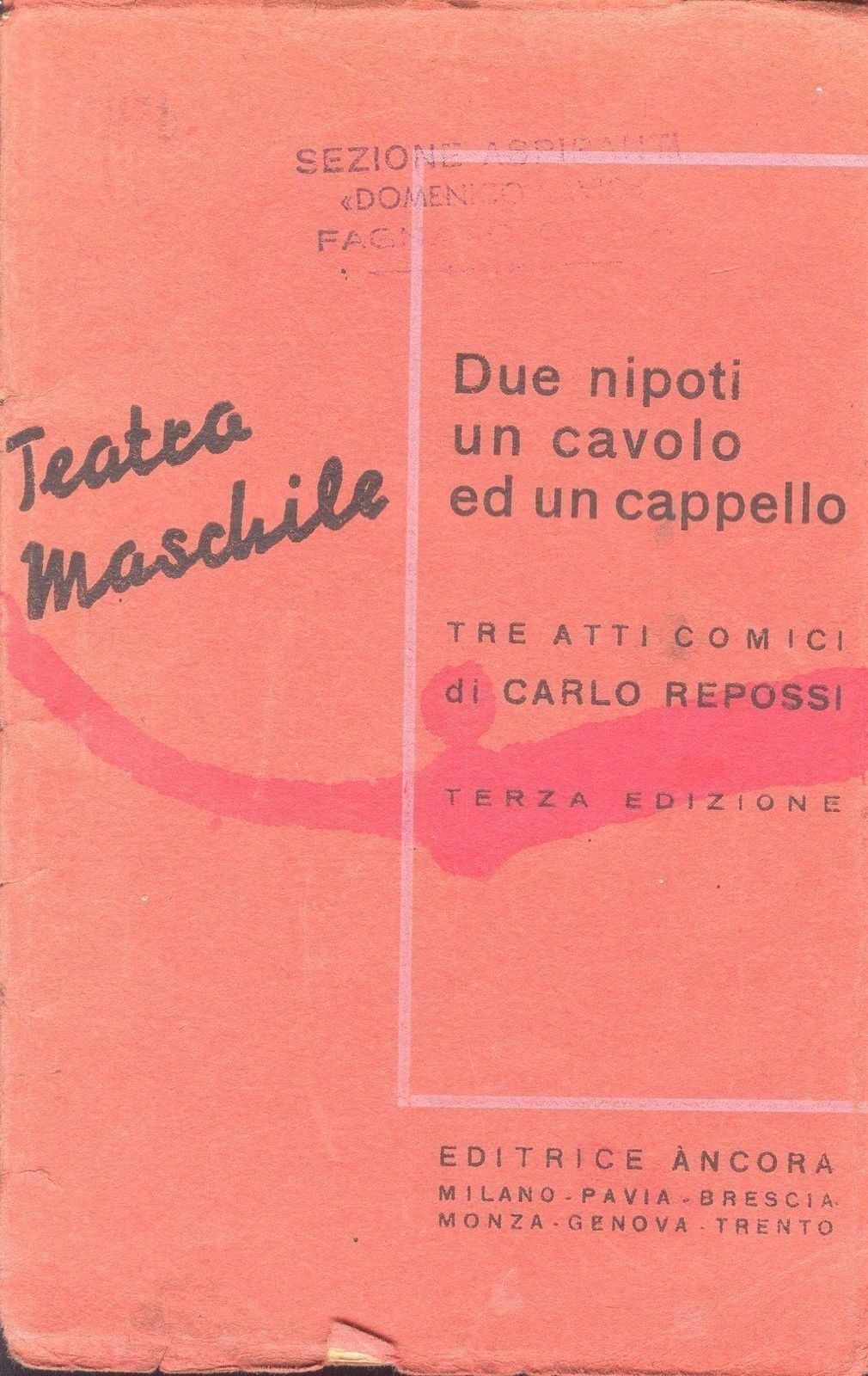 DUE NIPOTI UN CAVOLO ED UN CAPPELLO - CARLO REPOSSI