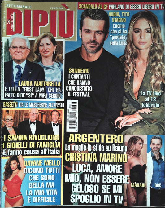 DI PIU' 11 FEBBRAIO 2022 - ARGENTERO - DAYANE MELLO