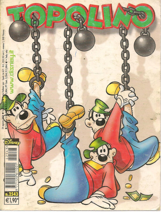 TOPOLINO N. 2543 - 24 AGOSTO 2004