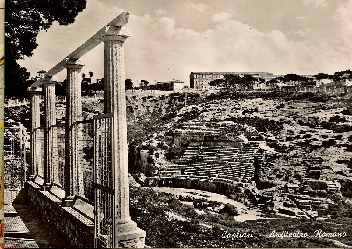 CAGLIARI - ANFITEATRO ROMANO - V1959