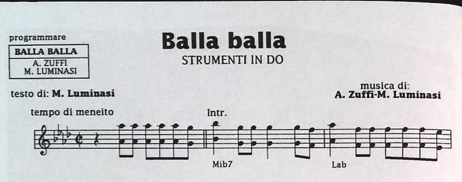 L MEGLIO DEL BALLO FLESINEA EDIZIONI N. 41 - SPARTITO-SHEET MUSIC