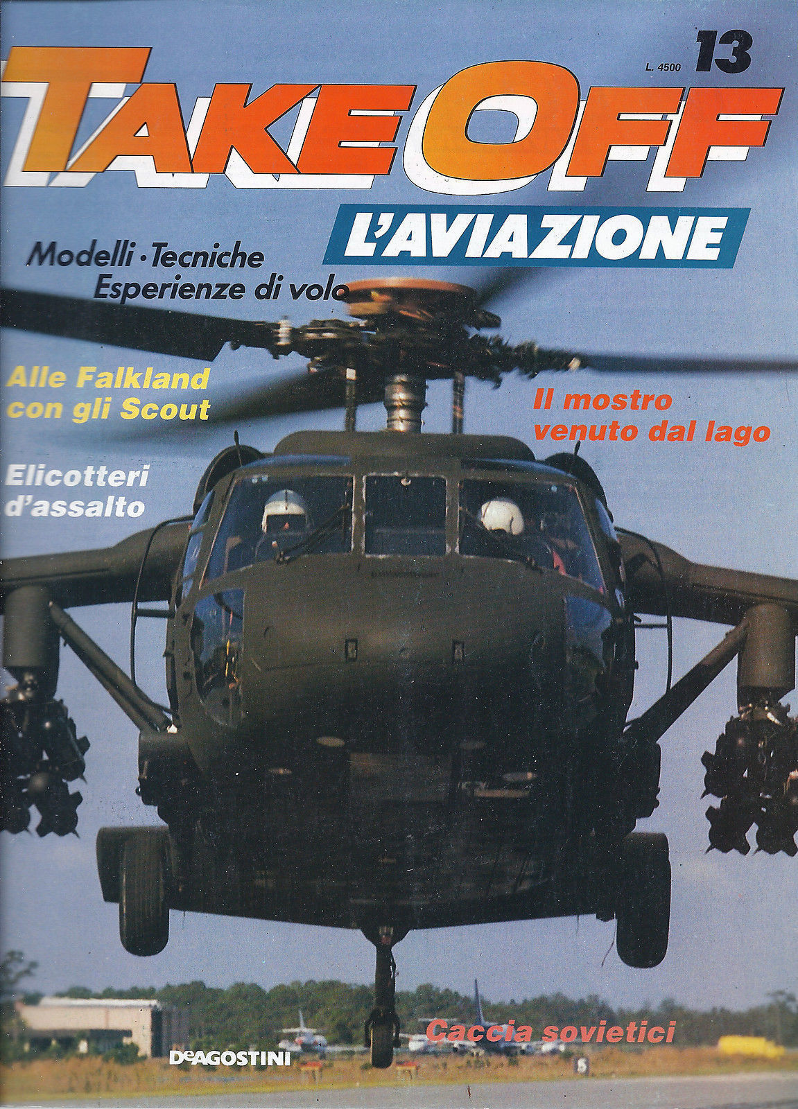 TAKE OFF  L'AVIAZIONE - fascicolo 13