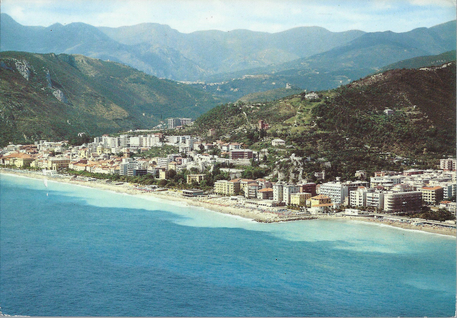FINALE LIGURE - PIA - VEDUTA AEREA - NV