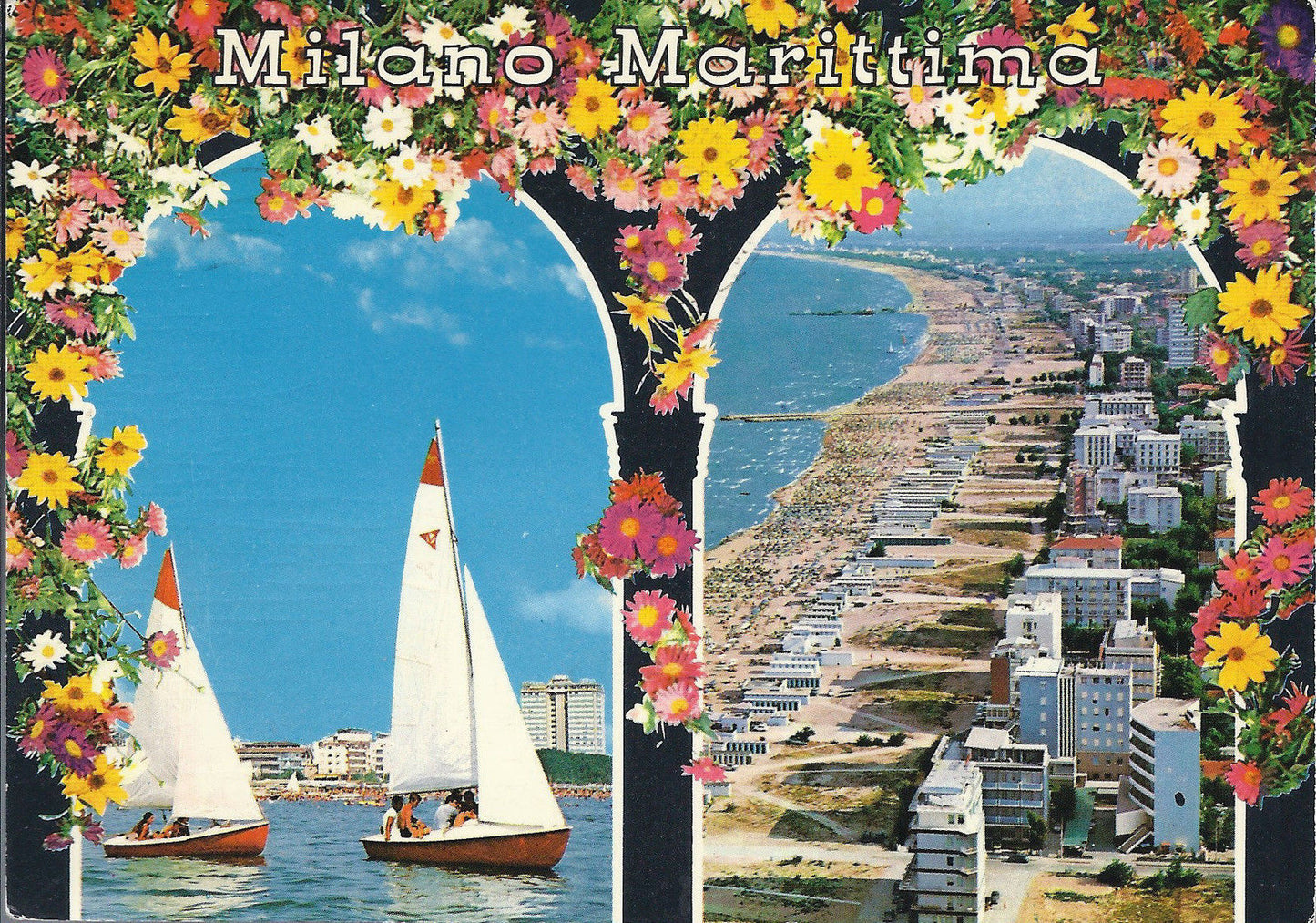 MILANO MARITTIMA - 2 VEDUTE - V1971