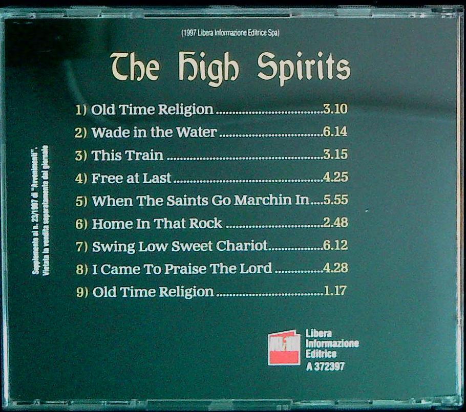 SPIRITUALS DEI NERI D'AMERICA - CD