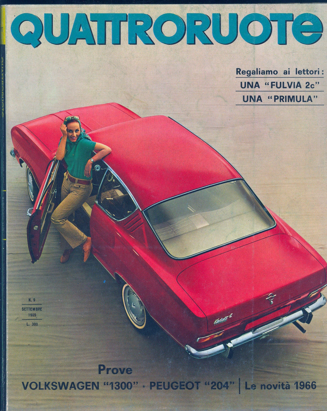 QUATTRORUOTE N 117 - SETTEMBRE 1965