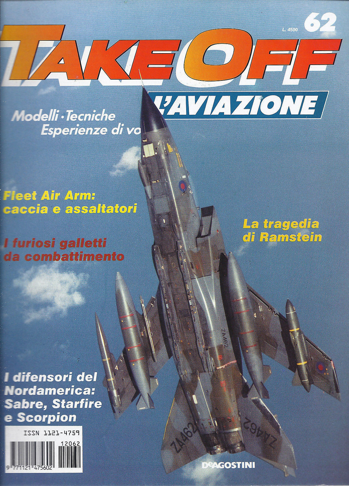 TAKE OFF  L'AVIAZIONE - fascicolo 62