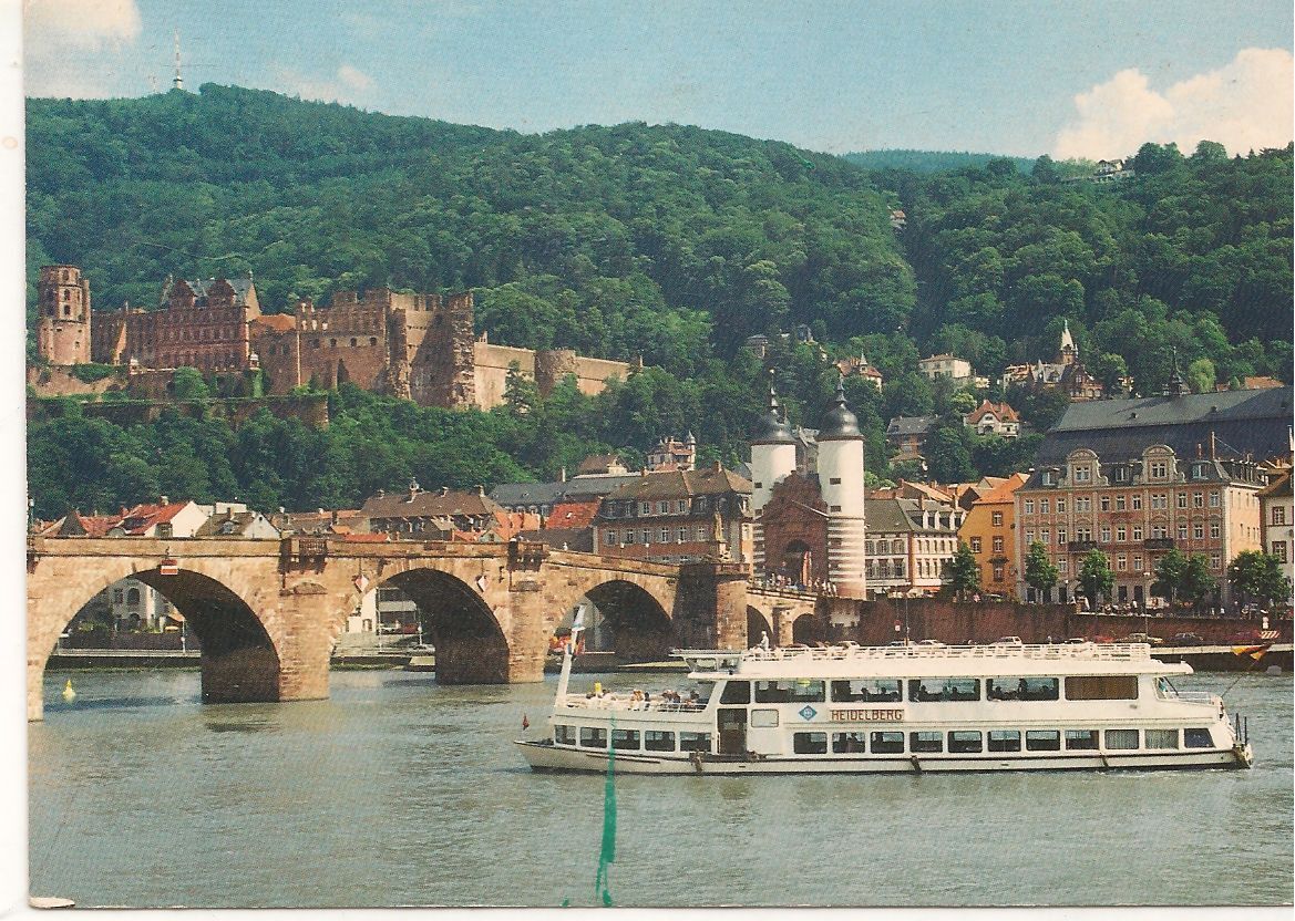 HEIDELBERG - ALTE BRUCKE MIT SCLOSS - V1989