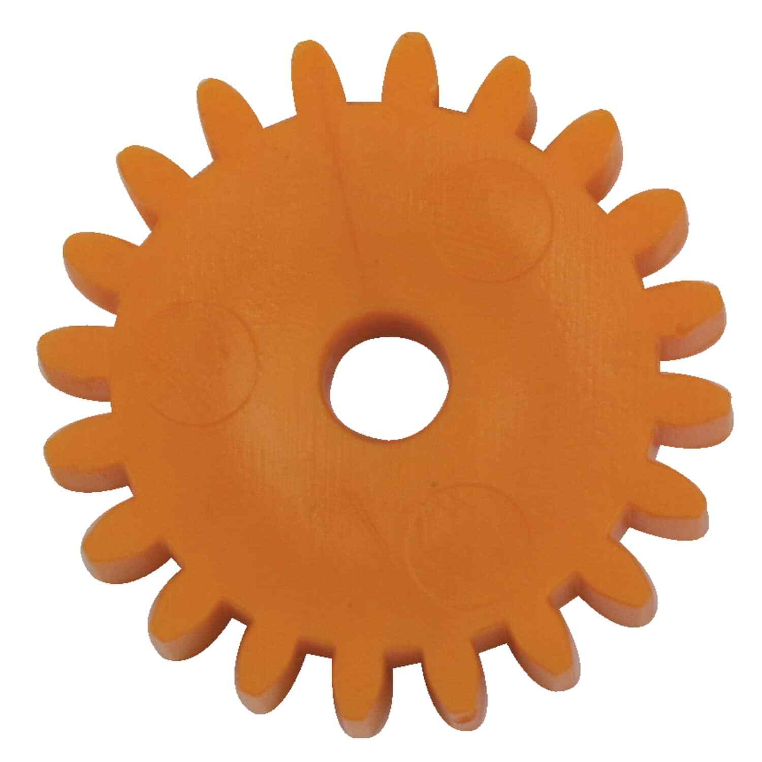 RUOTA DENTATA - MODULO 1 - 20 DENTI - DIAM. 20/4 MM - 5 PEZZI