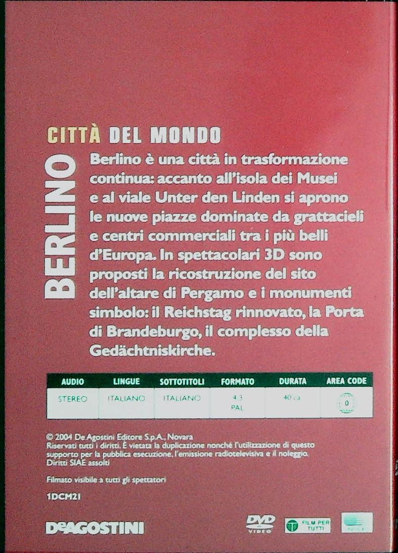 BERLINO. CITTA' DEL MONDO - DVD