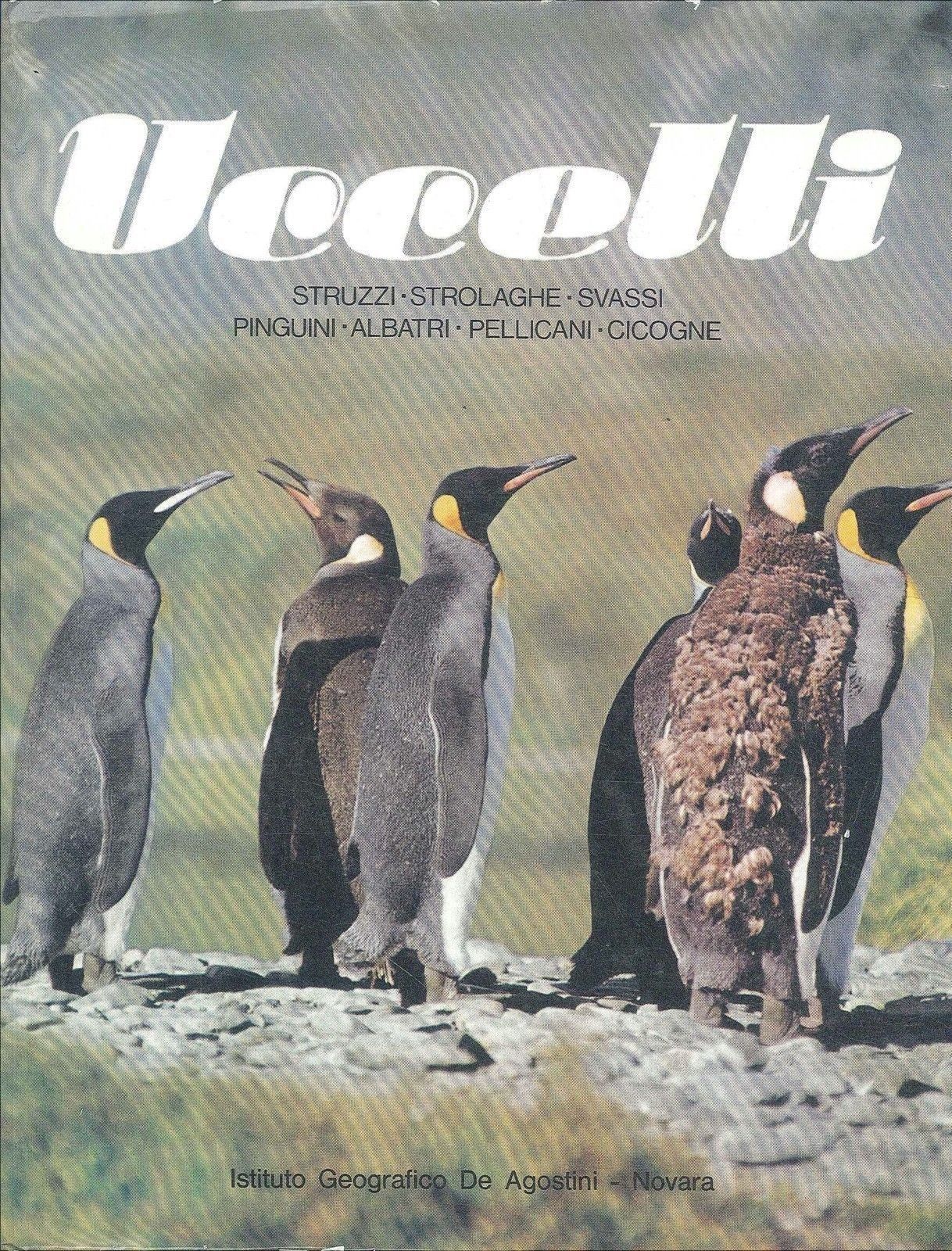 UCCELLI - STRUZZI, STROLAGHE, SVASSI, PINGUINI, ALBATRI, PELLICANI, CICOGNE