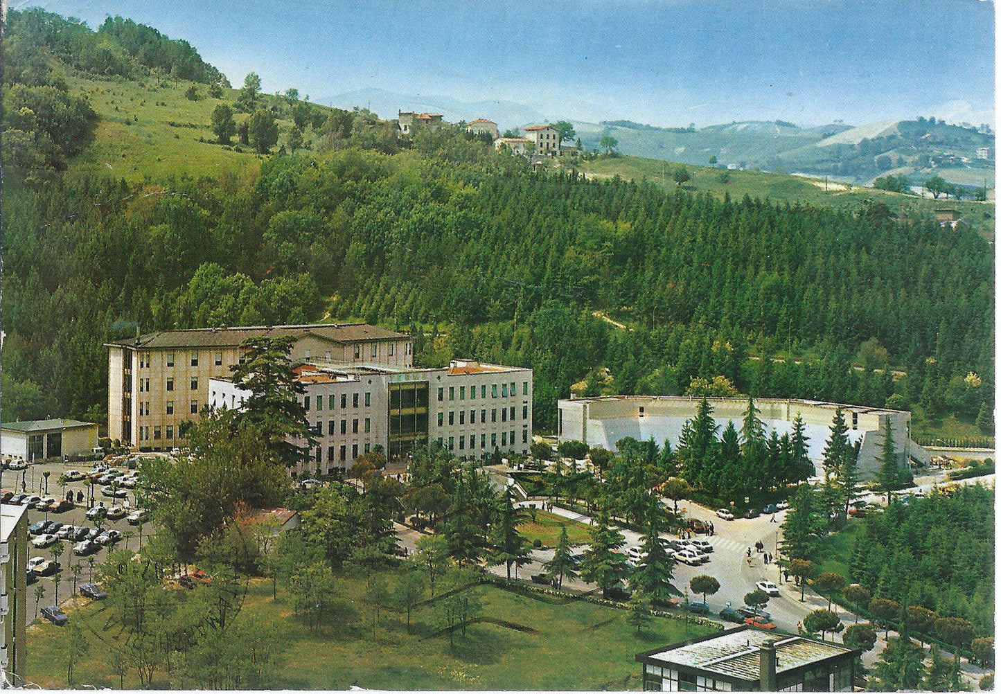 TABIANO TERME - PANORAMA STABILIMENTO DELLE CURE - V 1992 - 