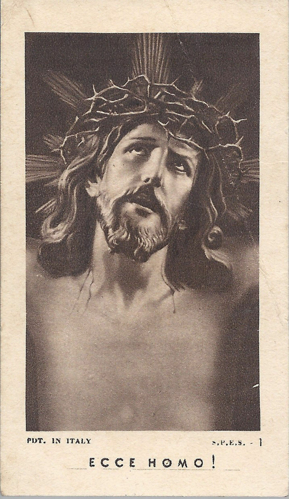 ECCE HOMO! - SANTINO - PROMESSA CONTRO IL CINEMATOGRAFO - AS