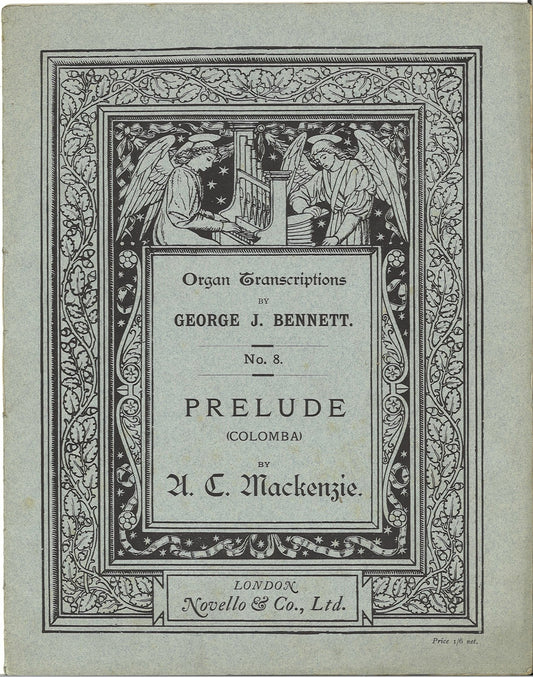 PRELUDE TO COLOMBA - ALEXANDER CAMPBELL MACKENZIE - SPARTITO-SHEET MUSIC