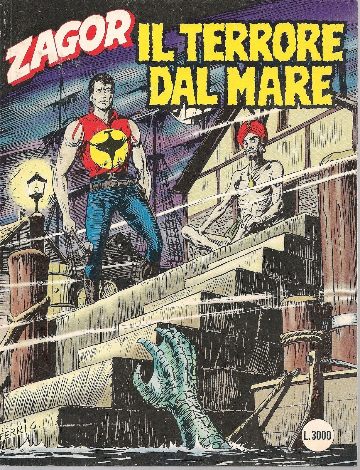ZAGOR N° 437 - IL TERRORE DAL MARE