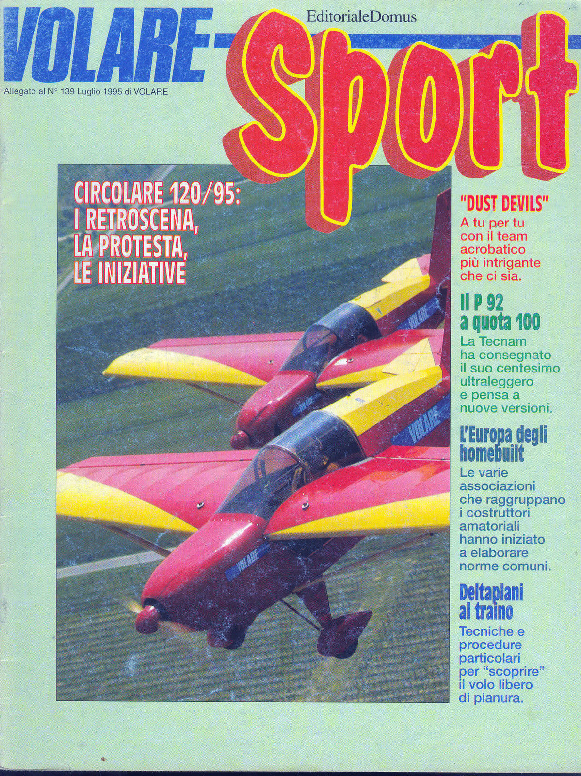 VOLARE SPORT - ALLEGATO A N 139 - LUGLIO 1995