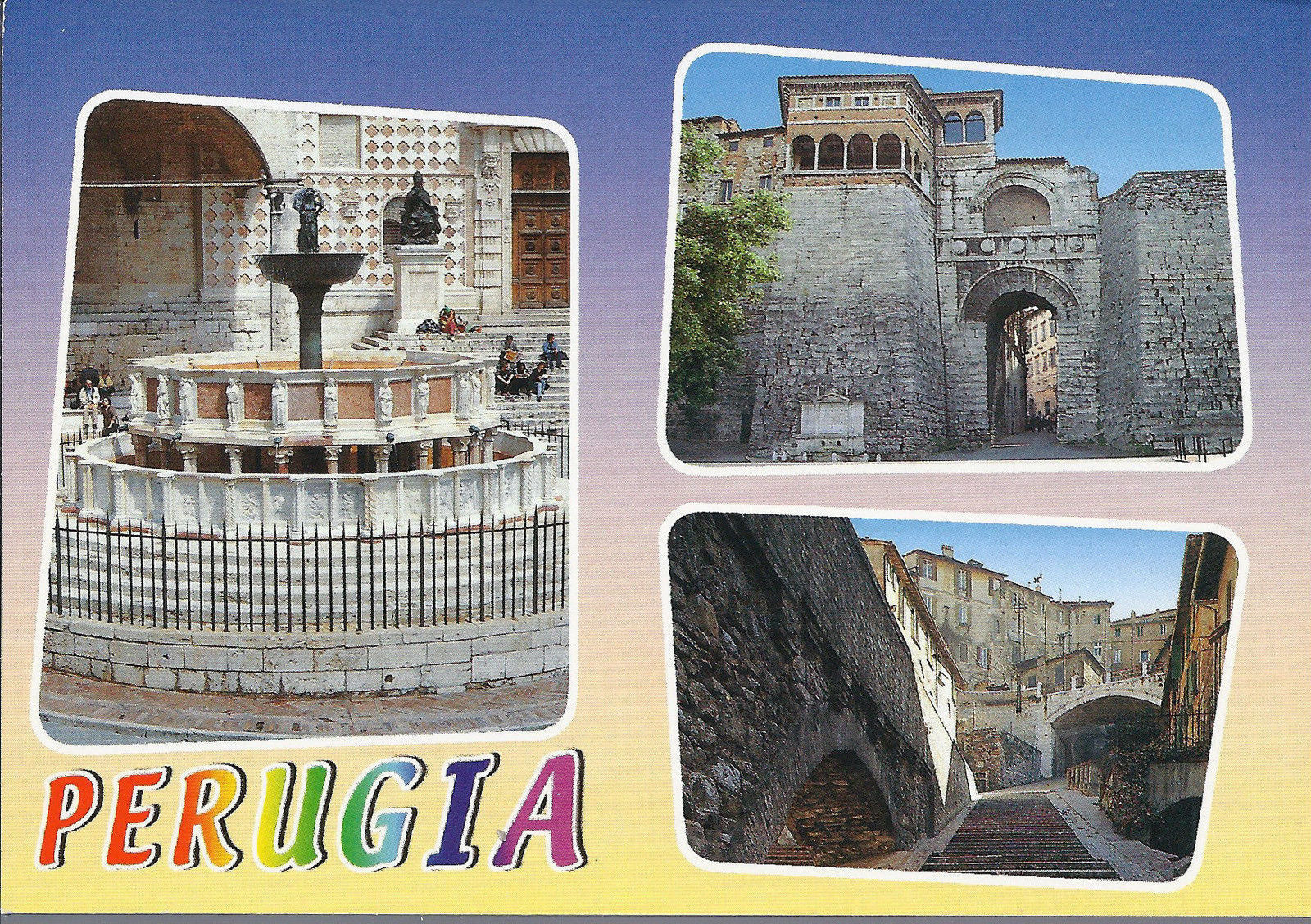 PERUGIA - 3 VEDUTE - NV