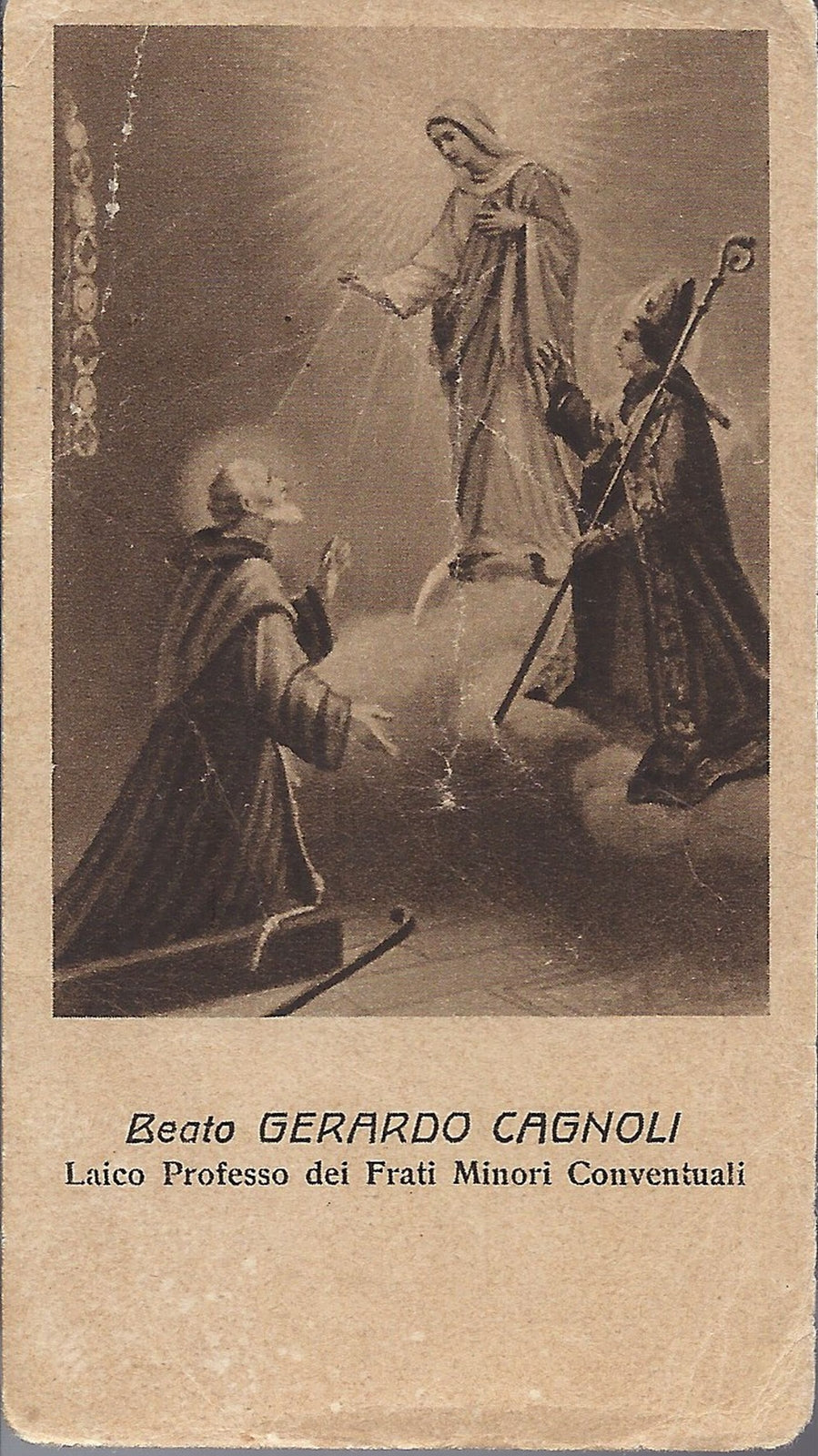 Beato GERARDO CAGNOLI - SANTINO - AS015-356 - Ed. Pantaleone