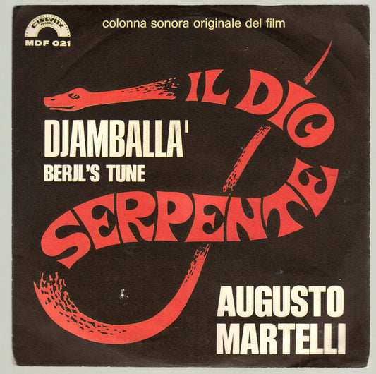 DJAMBALLA' - BERJL'S TUNE (musiche dal Film Il Dio Serpente) # AUGUSTO MARTELLI