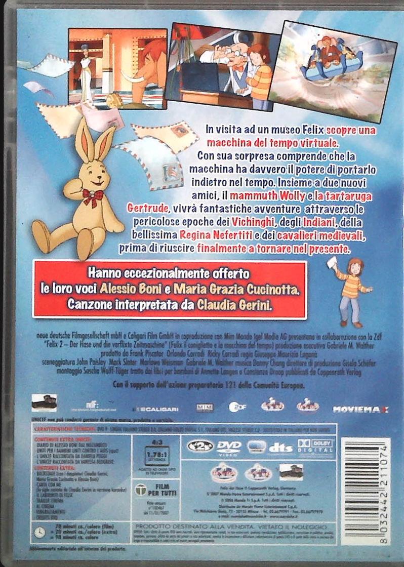 FELIX. IL CONIGLIETTO E LA MACCHINA DEL TEMPO - DVD