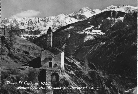VEZZA D'OGLIO - CHIESETTA ROMANA S. CLEMENTE. - V1958