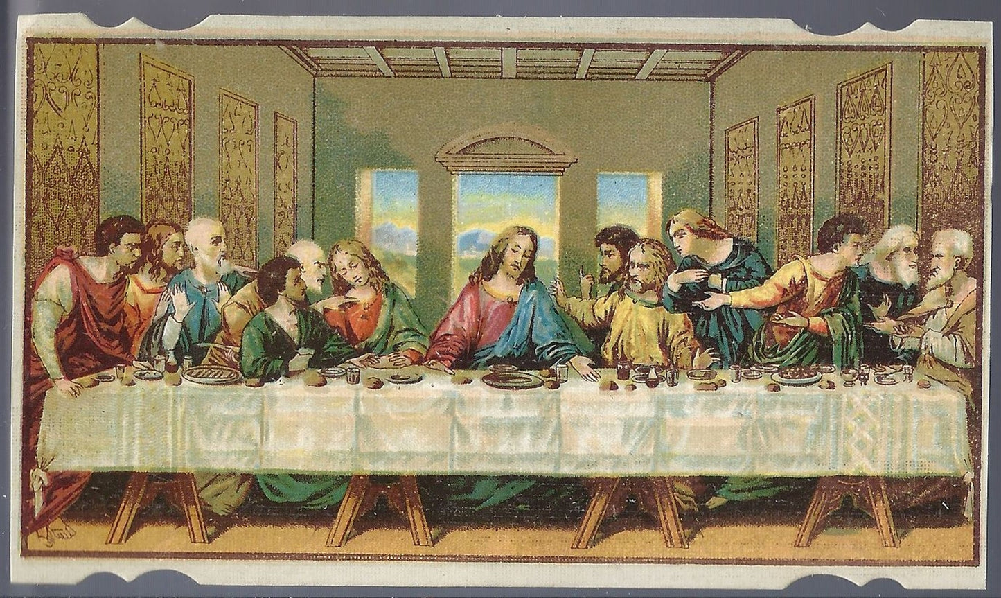 L'ULTIMA CENA - SANTINO - AS015-403