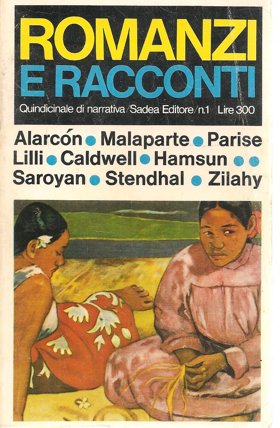 ROMANZI E RACCONTI N. 1