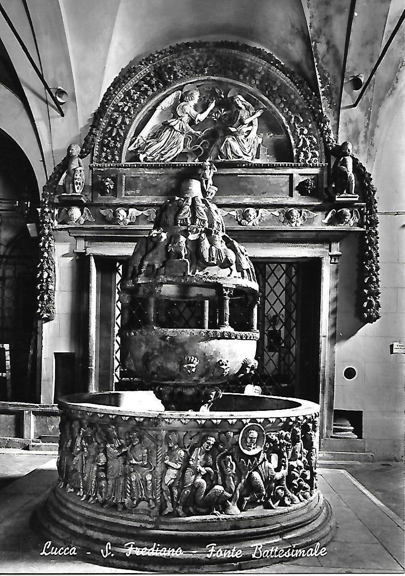 LUCCA S. FREDIANO - FONTE BATTESIMALE - NV