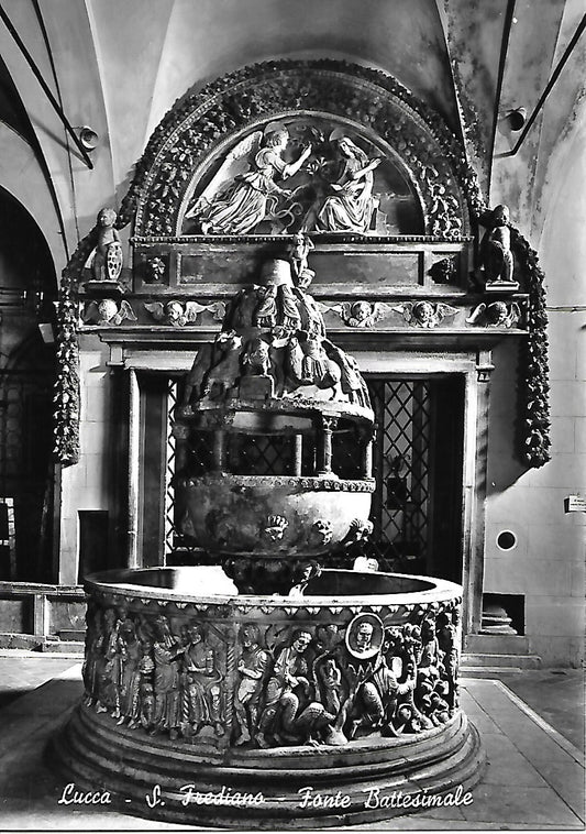 LUCCA S. FREDIANO - FONTE BATTESIMALE - NV