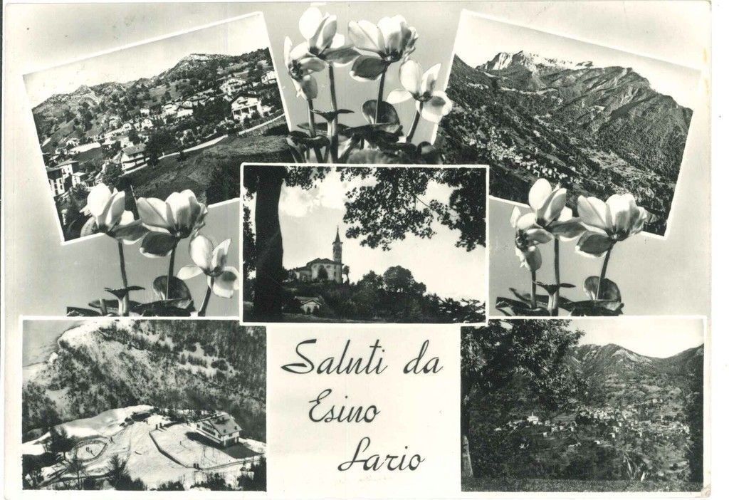 ESINO LARIO - CINQUE VEDUTE - V1957