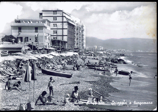 BORGHETTO S. SPIRITO - SPIAGGIA E LUNGOMARE - V1961