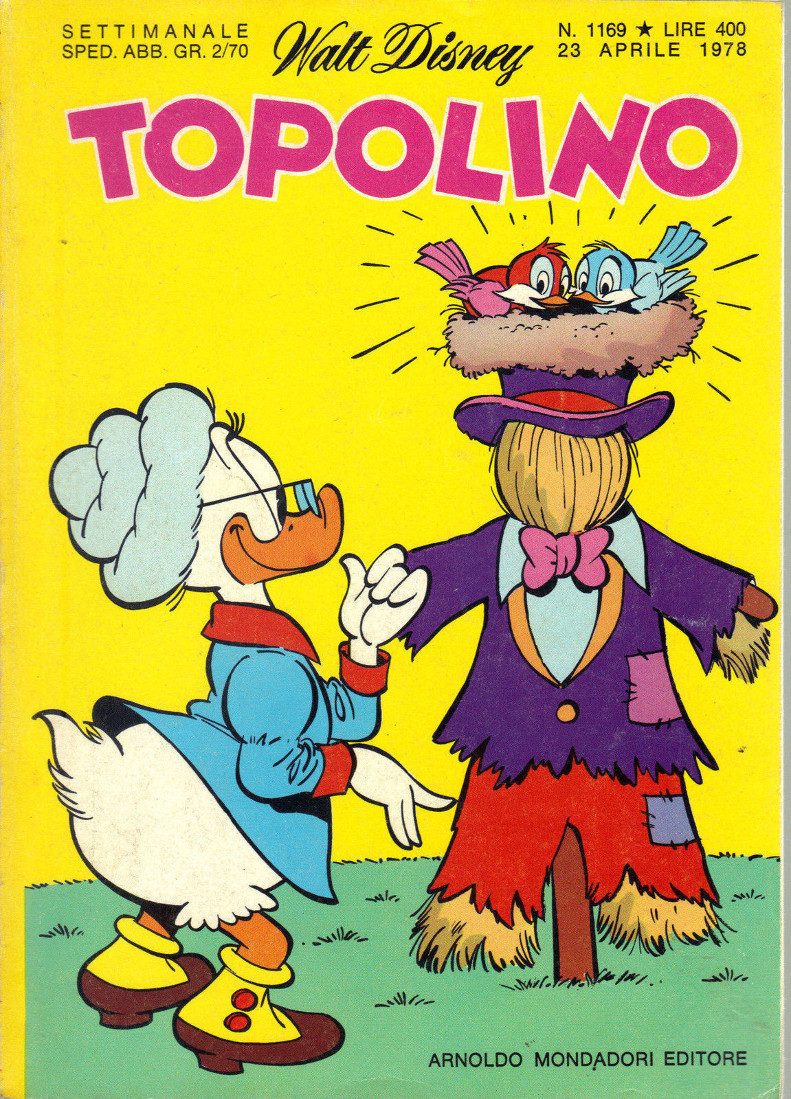 TOPOLINO N° 1169 - 23 APRILE 1978
