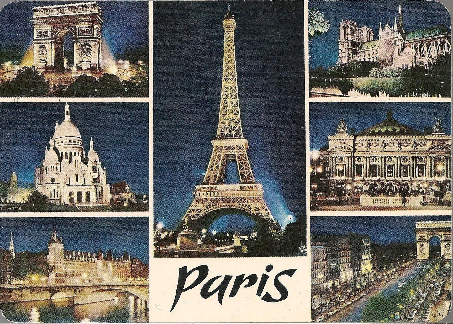PARIGI - 7 VEDUTE/7 IMAGES - V1985