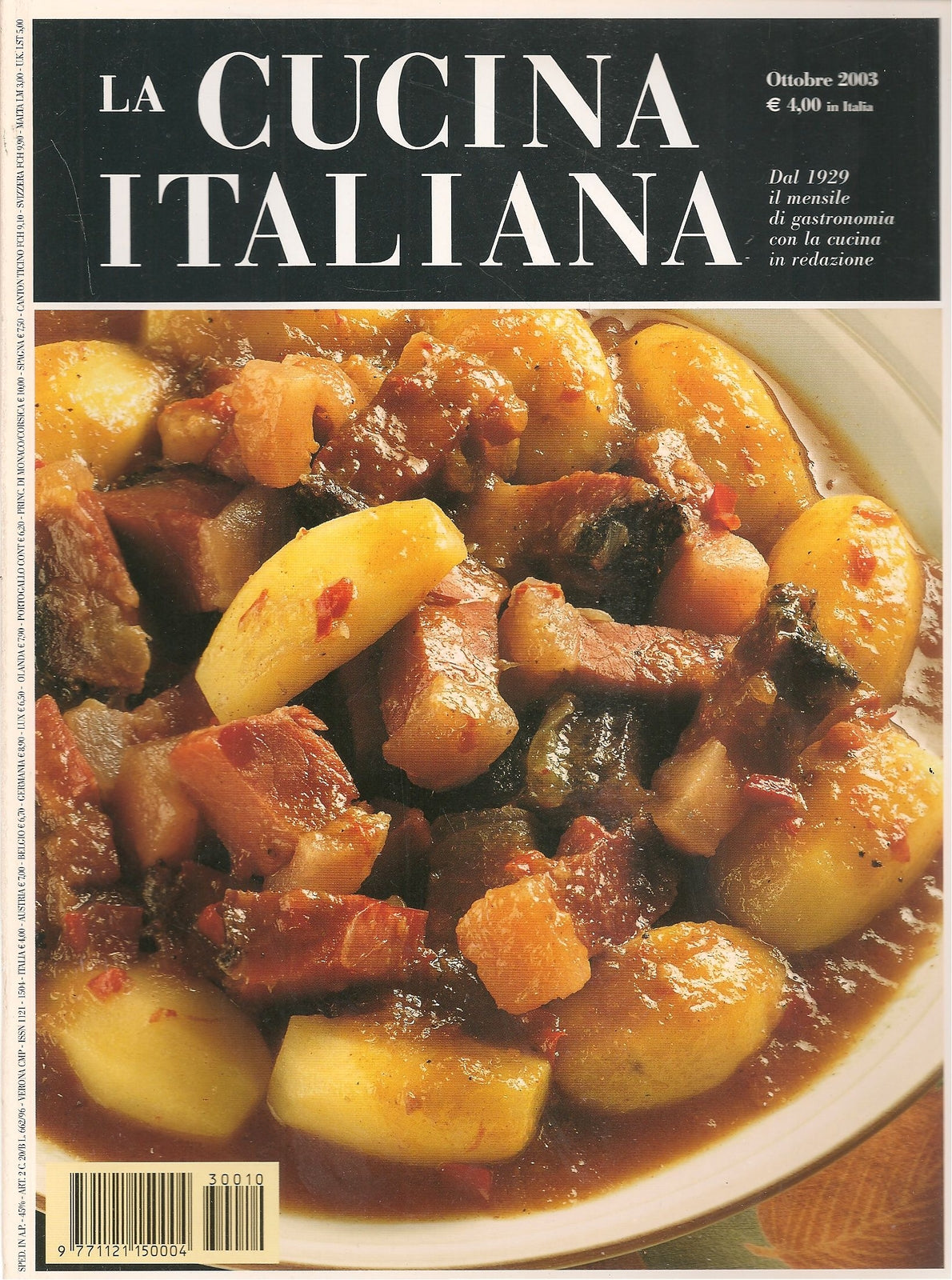 LA CUCINA ITALIANA - OTTOBRE 2003