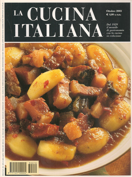 LA CUCINA ITALIANA - OTTOBRE 2003