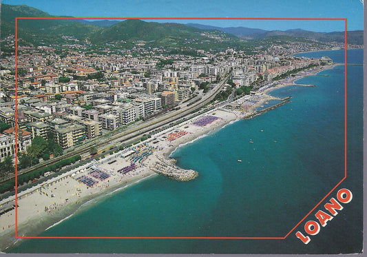 LOANO - VEDUTA DALL'AEREO - V1992