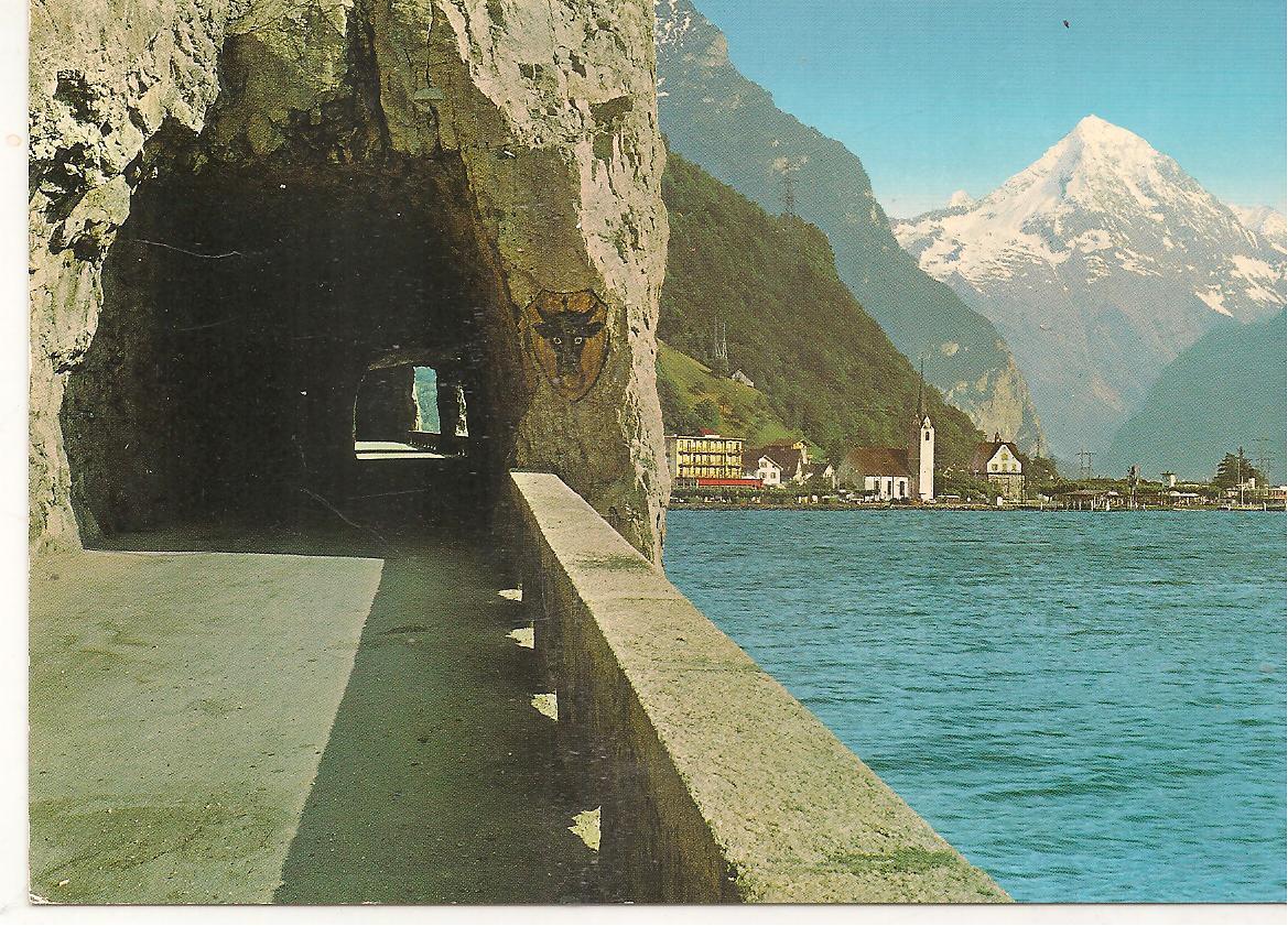 AXENSTRASSE MIT FLUELEN UND BRISTENSTOCK - NV