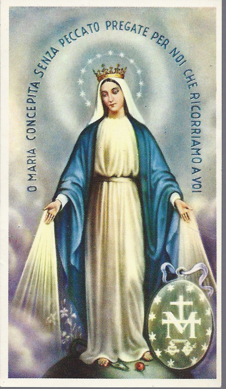 B. V. IMMACOLATA DELLA MEDAGLIA MIRACOLOSA - SANTINO - AS015