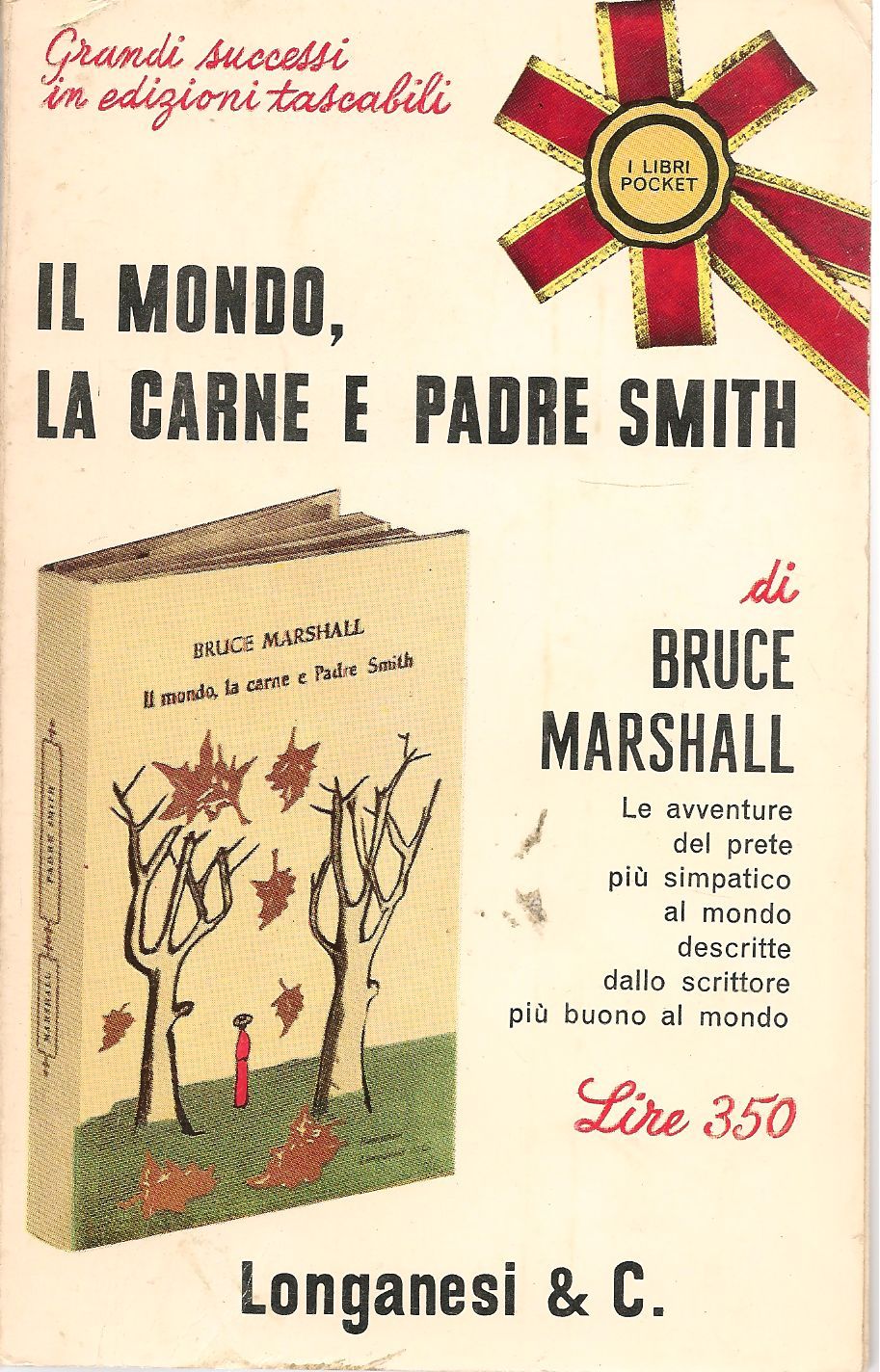 IL MONDO LA CARNE E PADRE SMITH - BRUCE MARSHALL    ED. POCKET LONGANESI 1965