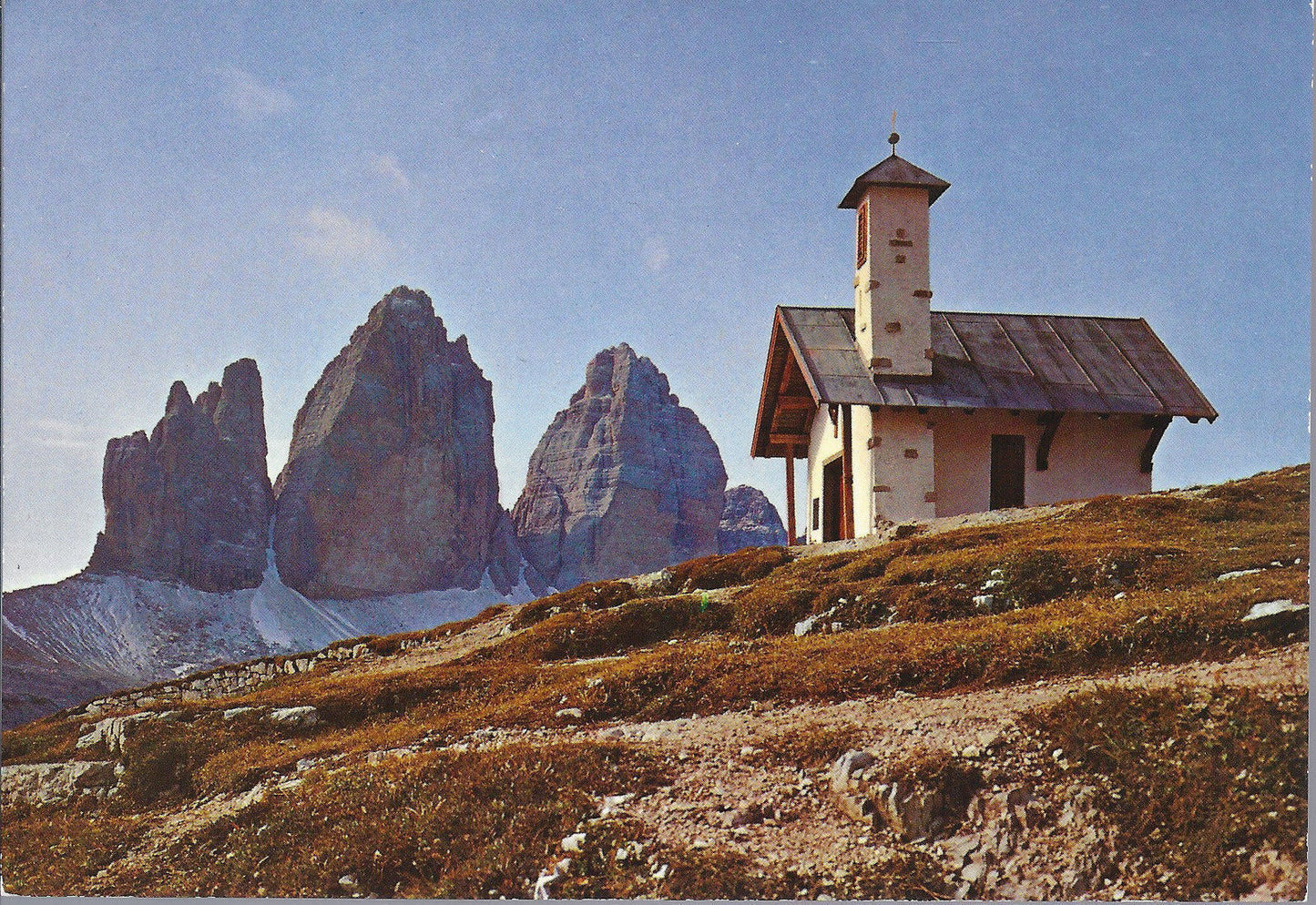 TRE CIME DI LAVAREDO - CHIESA ALPINA - NV - FG