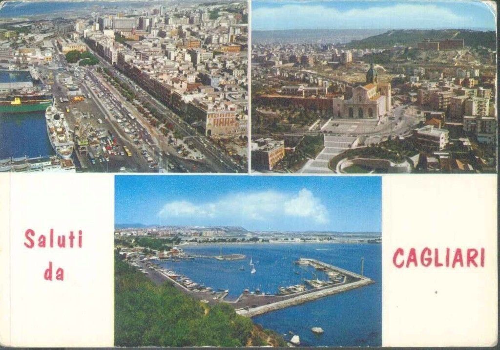CAGLIARI - TRE VEDUTE - V1971