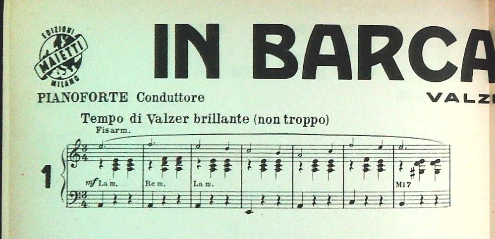 DANZE CAMPAGNOLE - QUATTRO BRANI - SPARTITO - SHEET MUSIC