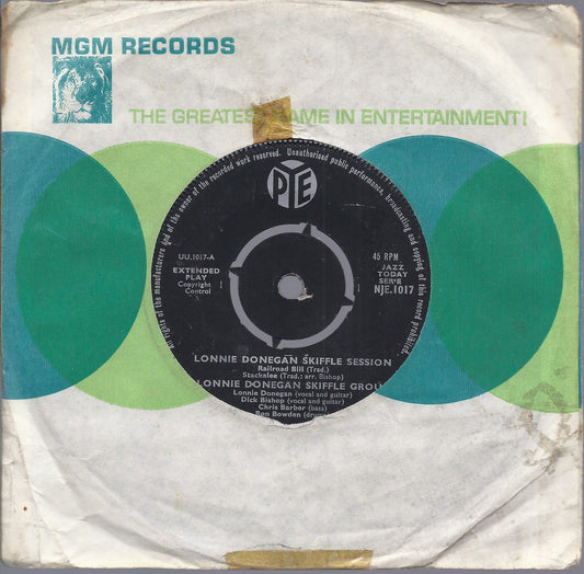 LONNIE DONEGAN SKIFFLE SESSION part 1 - part 2 -- LONNIE DONEGAN SKIFFLE GROUP
