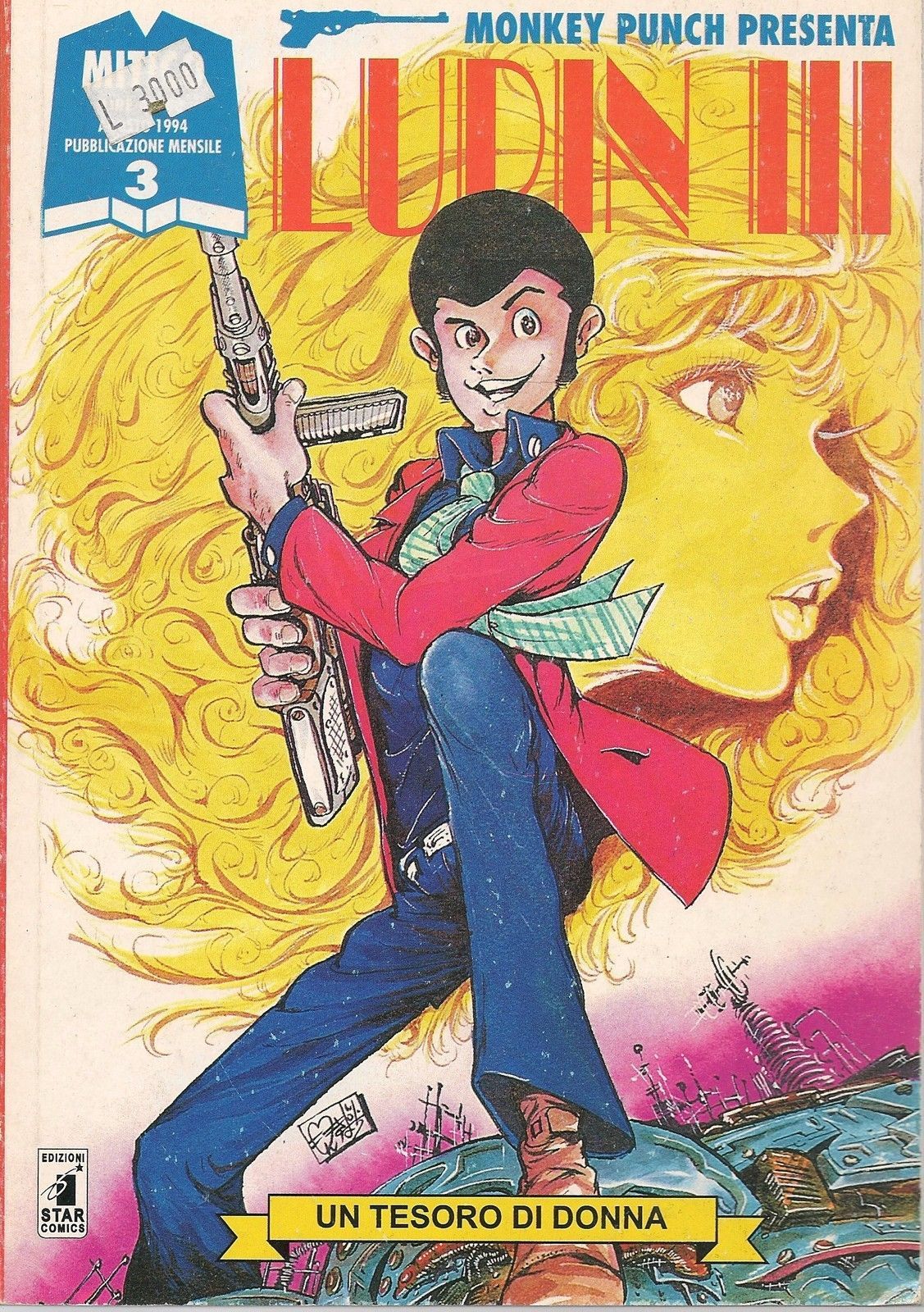 LUPEN III° - N° 3 - UN TESORO DI DONNA - SERIE MITICO