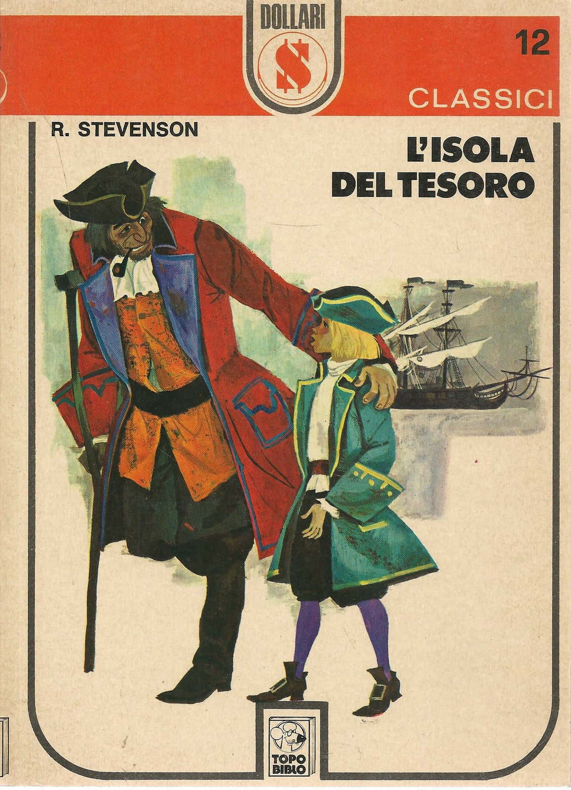 L'ISOLA DEL TESORO - R. STEVENSON    ED. AMZ COLLANA DOLLARI
