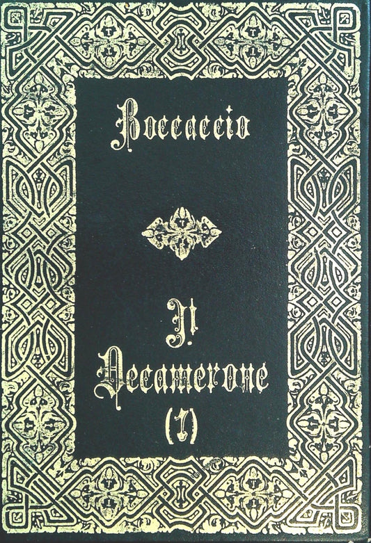 DECAMERONE - GIOVANNI BOCCACCIO - CDC - VOLUME PRIMO